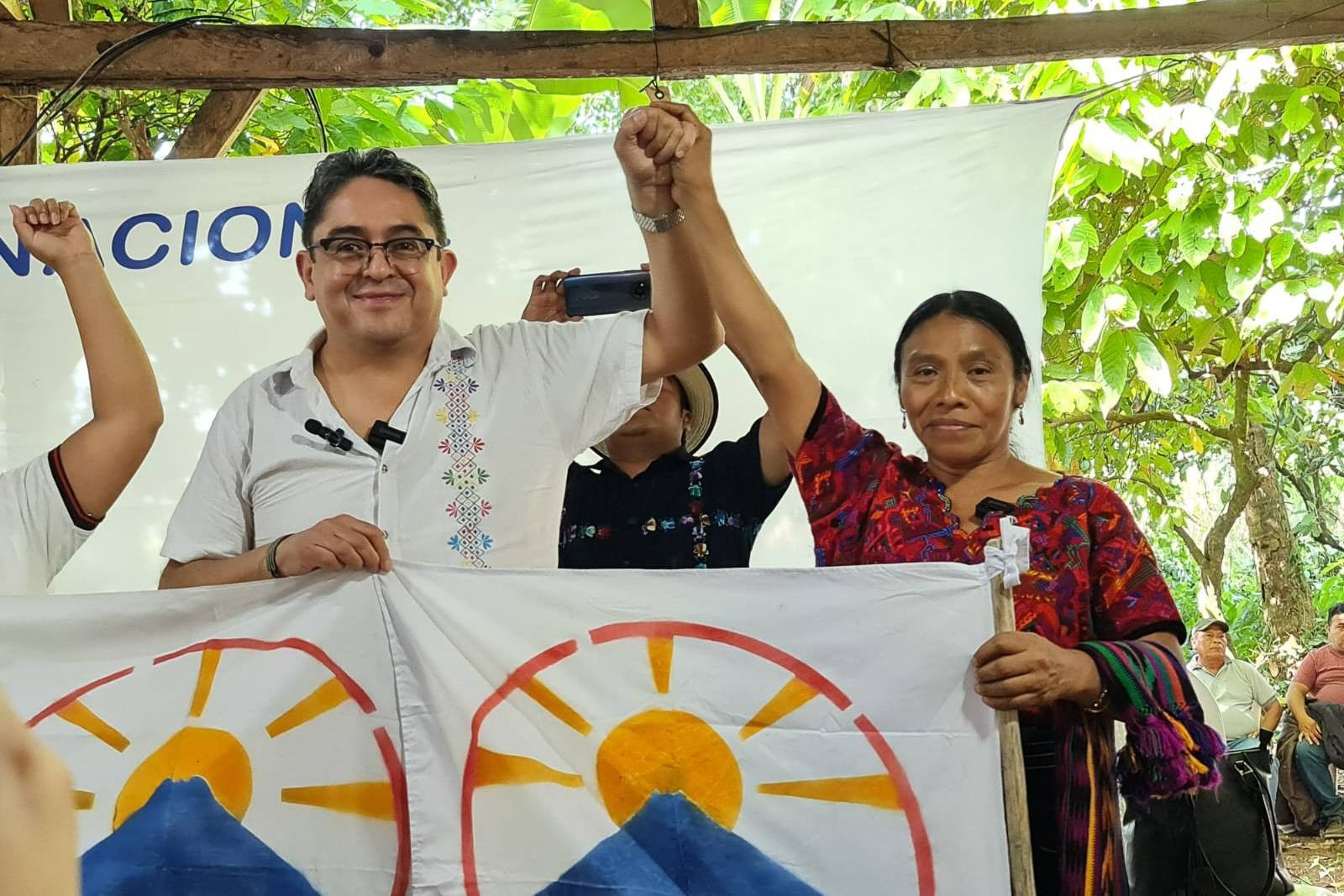  La exclusión de Thelma Cabrera y Jordán Rodas, del partido Movimiento para la Liberación de los Pueblos (MLP), fue calificado como “golpe electoral” en Guatemala. Foto de Nelton Rivera /Prensa Comunitaria 